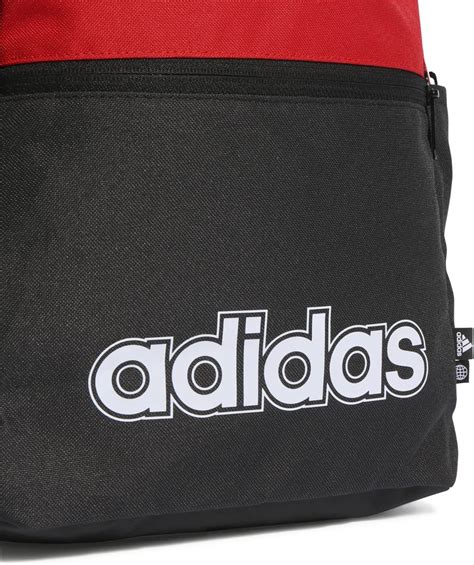 adidas Men's CLAS BP Bos Sports Bag, White/Black/Solred, ns.